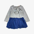 Jersey and tulle sequin star dress