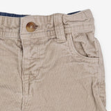 Trousers cord sand