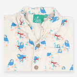 Pyjamas Short & Shirt Birds Flowers