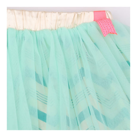 Green zig zag print tutu skirt