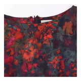 Dress Multicoloured Silk Blend Floral Midi