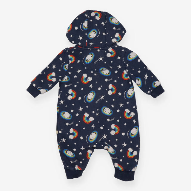 Onesie Navy Space Theme