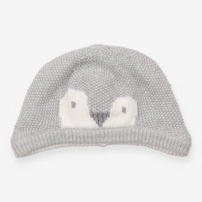 Hat grey penguin