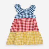 Dress Primary colours gingham