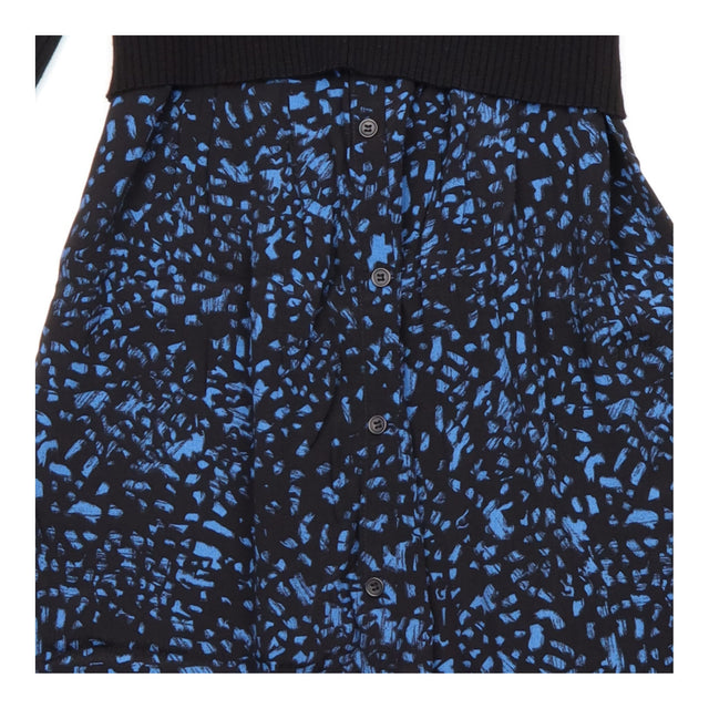 Alicia Black & Blue Layered Knitted Maternity & Nu