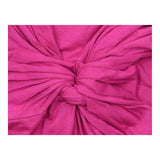 Midi Dress Fuchsia Pink Knot Front Maternity