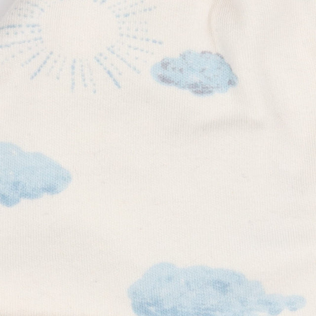 White baby hat clouds