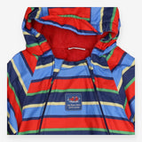 Puddlesuit Multi Striped Fleece Lined