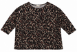 Black Top Animal Print