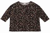 Black Top Animal Print