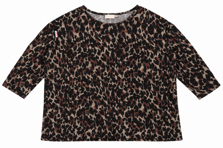Black Top Animal Print