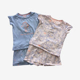 Pink Keep Our Oceans Clean and Seahorse Jersey Pyj