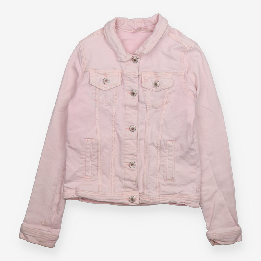 Jacket pale pink denim 