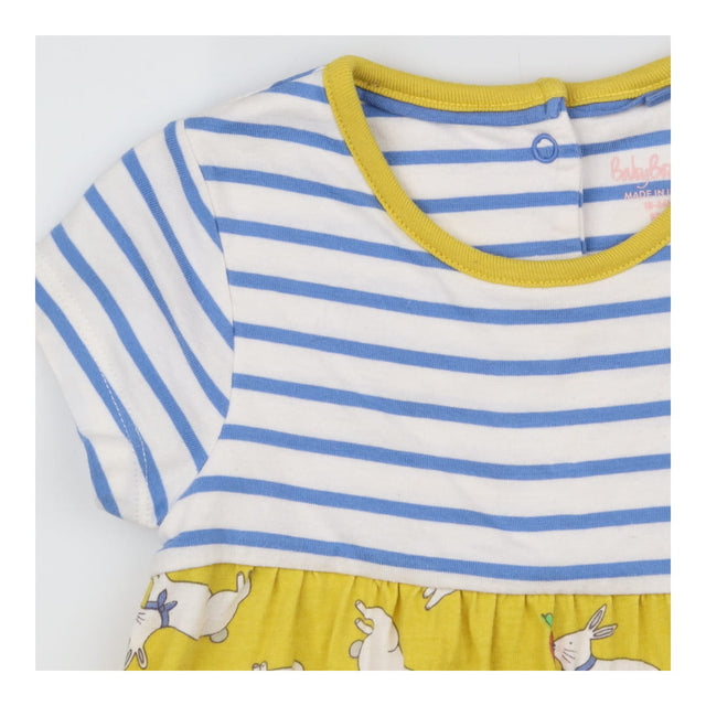 Yellow and Striped Bunnies Dress