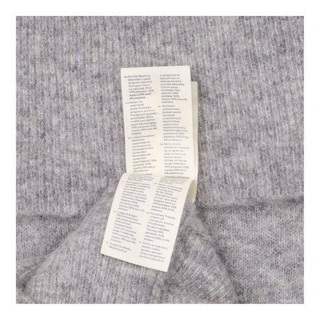 Jumper Grey Melange Oversized Soft Brushed Knit