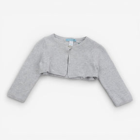 Cardigan Baby Girls Grey Bolero