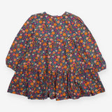 Navy Daisies and Sunflowers Dress