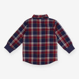Red and Blue Tartan Shirt