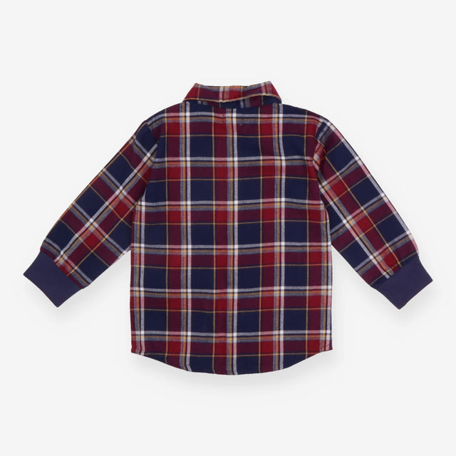 Red and Blue Tartan Shirt