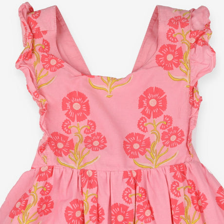 Dress sundress pink flowers