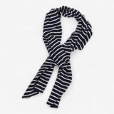 Hat & Scarf Set Blue Striped