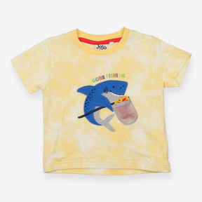 Tee Shirt Yellow Shark ''Gone Fishing'' 