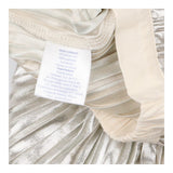 Mon Caramel Silver skirt and  cream frill bodysuit