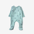 Blue Hedgehog Fleecy Sleepsuit