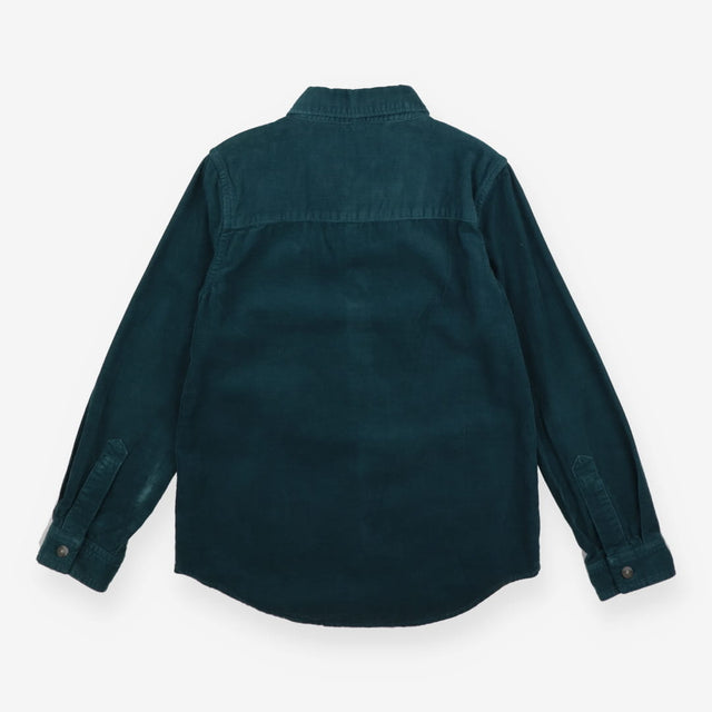 Shirt long sleeve cord green