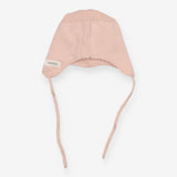 Baby Bonnet Pink Knit Bow