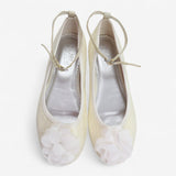 Cream Sequin Mary Janes 