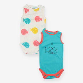 Finding Fugu Bodysuits 2-pack