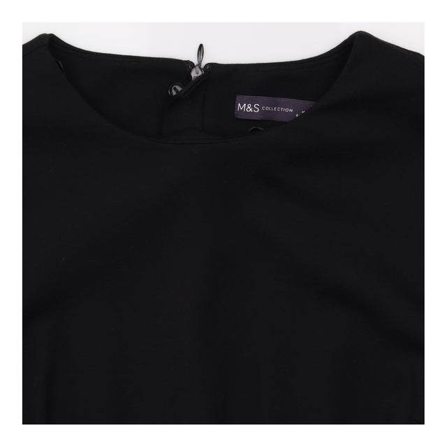 Classic Black Viscose Stretch Heavyweight Ponte Lo