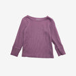 Plum Ribbed T-shirt