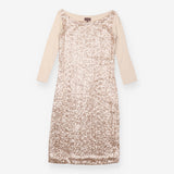 Champagne Gold Sequin Long Sleeve Part