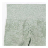 Leggings Green Tonal Camo Seamless Activewear