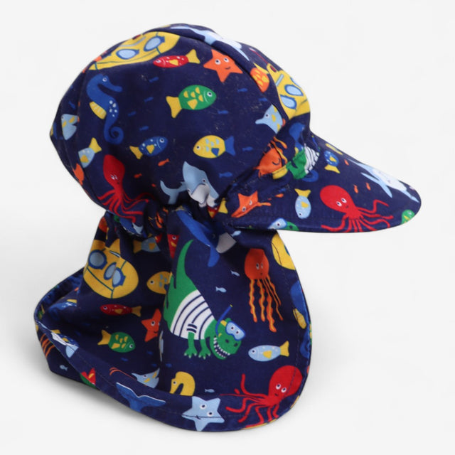Blue Submarine Sunhat