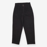 Straight Leg Jeans in Black | Organic Denim