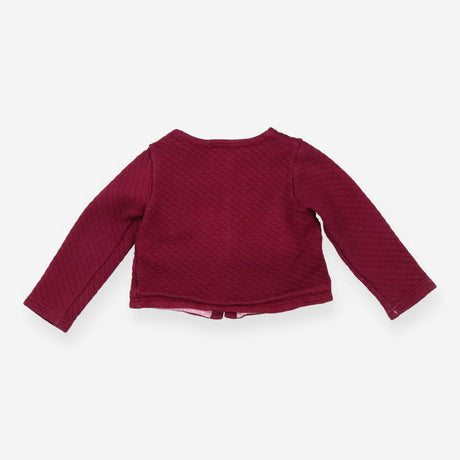 Jacket jersey magenta quilted mouse