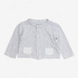 Cardigan - grey with pockets