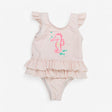 Pink Stripe Seahorse Swimsuit