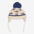 Cream Tractors Bobble Hat