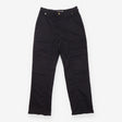Cargo Jeans Black High Rise Straight Leg