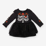Fancy dress day of the dead dress bodysuit