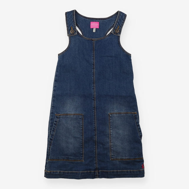 Pinafore denim with stretch