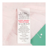 Skirt pink tulle silver band stars