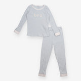 Blue Striped "Bro" Pyjamas 