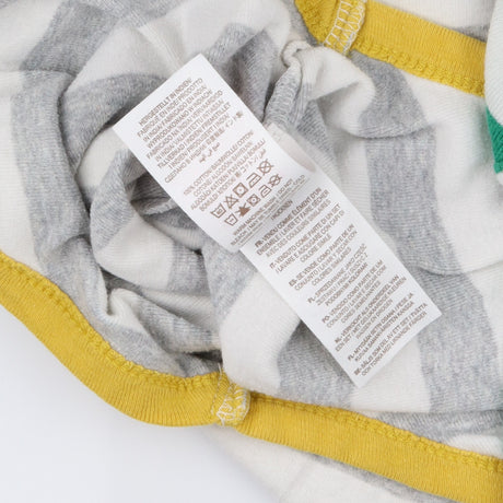 Bodysuits 3pc LS stripes green grey yellow