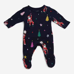 Festive Disco Santa Sleepsuit