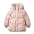 Rose Powder Lullu Puffer Jacket